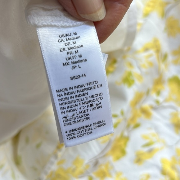 Makenna Midi Dress in Butter Floral The Drop Size Medium NWT - Picture 11 of 12